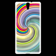Coque Sony Xperia C5 Vortex hippie