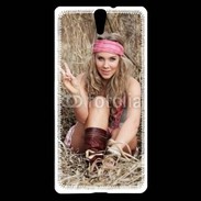 Coque Sony Xperia C5 Hippie et cool