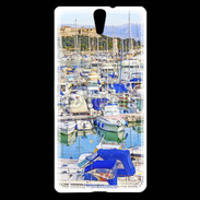 Coque Sony Xperia C5 Port d'Antibes