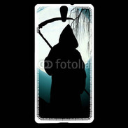 Coque Sony Xperia C5 Silhouette de la mort 