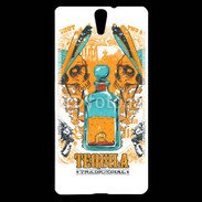 Coque Sony Xperia C5 Tête de Morte Tequila