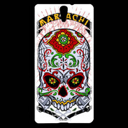 Coque Sony Xperia C5 Tête de Mort Mariachi