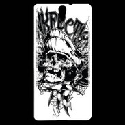 Coque Sony Xperia C5 Tête de mort Vie de Pirates