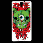 Coque Sony Xperia C5 Tête de Mort Zombie 15