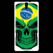 Coque Sony Xperia C5 Brésil Tête de Mort