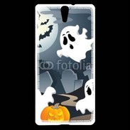Coque Sony Xperia C5 j'aime les fantômes 16