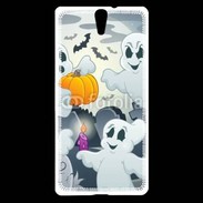 Coque Sony Xperia C5 j'aime les fantômes 17