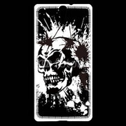 Coque Sony Xperia C5 Tête de mort 1500