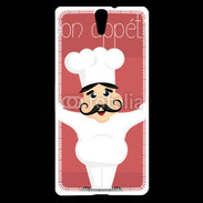 Coque Sony Xperia C5 Chef cuisinier