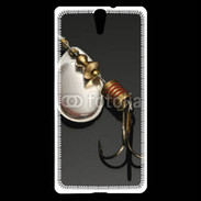 Coque Sony Xperia C5 Hameçon et cuillère pêcheur