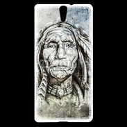 Coque Sony Xperia C5 Indiens d’Amérique en dessin 25