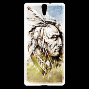Coque Sony Xperia C5 Indiens d’Amérique en dessin 27