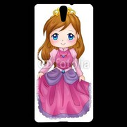 Coque Sony Xperia C5 Cute cartoon illustration of a queen
