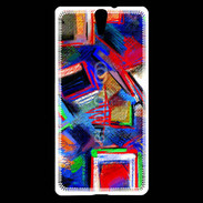 Coque Sony Xperia C5 Peinture abstraite 2