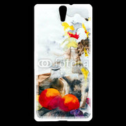 Coque Sony Xperia C5 Peinture nature morte 10