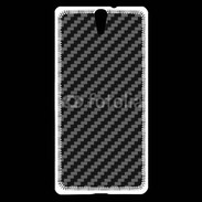 Coque Sony Xperia C5 Fibres de carbone