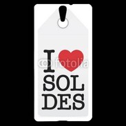 Coque Sony Xperia C5 J'aime les soldes