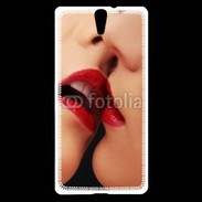 Coque Sony Xperia C5 Baiser de lesbienne