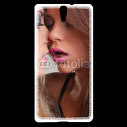 Coque Sony Xperia C5 Couple lesbiennes sexy femmes 1