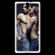Coque Sony Xperia C5 Couple câlin sexy 3