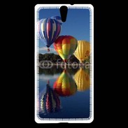 Coque Sony Xperia C5 Montgolfière miroir