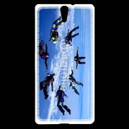 Coque Sony Xperia C5 Chute libre parachutisme