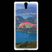 Coque Sony Xperia C5 Parapente en montagne
