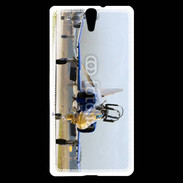Coque Sony Xperia C5 Avion de chasse F4 