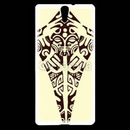 Coque Sony Xperia C5 Tatouage Maori 6