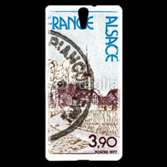 Coque Sony Xperia C5 Timbre France Alsace 1977