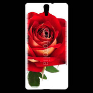 Coque Sony Xperia C5 Rose rouge