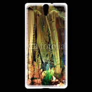 Coque Sony Xperia C5 Stalactites dans une grotte