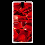 Coque Sony Xperia C5 Fond pétales de roses