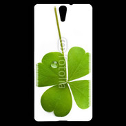 Coque Sony Xperia C5 Trèfle à 4 feuilles