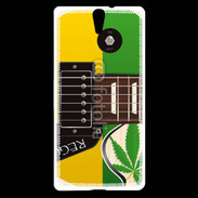 Coque Sony Xperia C5 Guitare Reggae