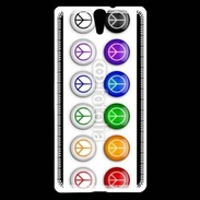 Coque Sony Xperia C5 Love and peace 5