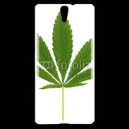 Coque Sony Xperia C5 Feuille de cannabis