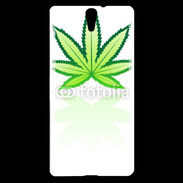 Coque Sony Xperia C5 Feuille de cannabis 2