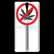 Coque Sony Xperia C5 Cannabis interdit