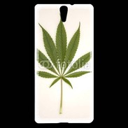 Coque Sony Xperia C5 Feuille de cannabis 3