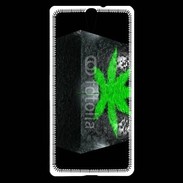 Coque Sony Xperia C5 Cube de cannabis