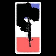 Coque Sony Xperia C5 Soldat français