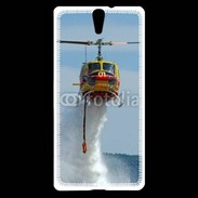 Coque Sony Xperia C5 Hélicoptère bombardier d'eau