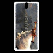 Coque Sony Xperia C5 Pompiers Canadair