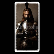 Coque Sony Xperia C5 Salut de chevalier