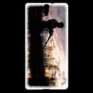 Coque Sony Xperia C5 Chasse au levé de soleil