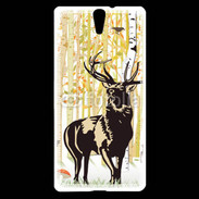 Coque Sony Xperia C5 Illustration de cerf 5
