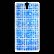 Coque Sony Xperia C5 Effet mosaïque de piscine