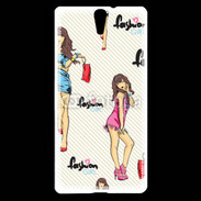 Coque Sony Xperia C5 Fashion girl 5
