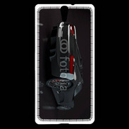 Coque Sony Xperia C5 Voiture de sport carbone